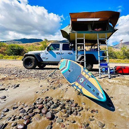Explore Maui'S Diverse Campgrounds And Uncover The Island'S Beauty From Fresh Perspectives Every Day As You Journey With Aloha Glamp'S Great Jeep Equipped With A Rooftop Tent Paia Dış mekan fotoğraf