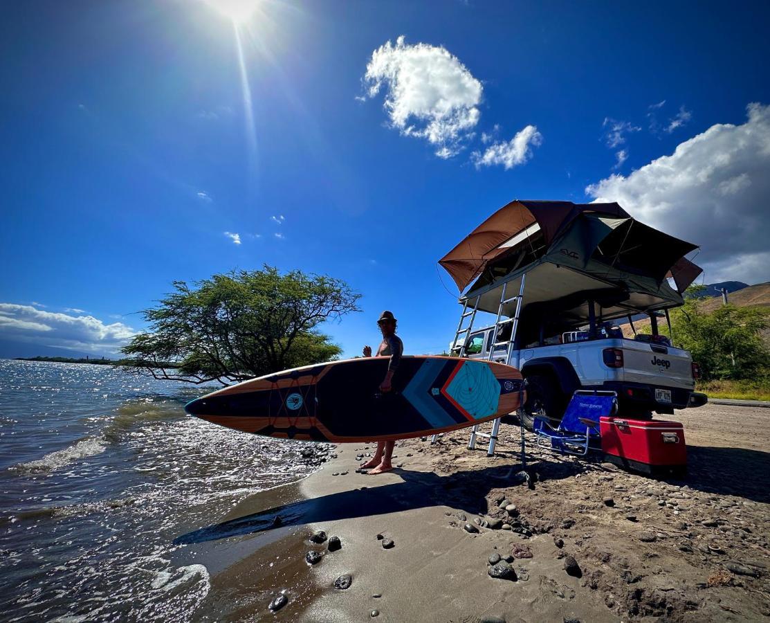 Explore Maui'S Diverse Campgrounds And Uncover The Island'S Beauty From Fresh Perspectives Every Day As You Journey With Aloha Glamp'S Great Jeep Equipped With A Rooftop Tent Paia Dış mekan fotoğraf